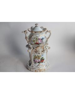 Tisanière porcelaine XIXe siècle