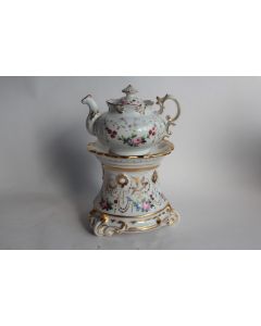 Tisanière porcelaine XIXe siècle