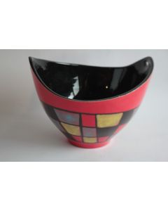Coupe céramique damier Elchinger
