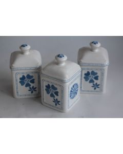 VILLEROY & BOCH 3 Pots porcelaine 12 cm FarmhouseTouch Blueflowers