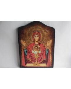 Icône orthodoxe Vierge Orante Roumanie