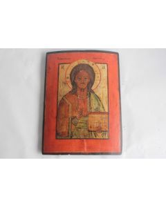 Icône orthodoxe russe Christ Pantocrator XIXe siècle