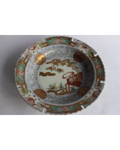 Grande coupe en porcelaine Chinoise