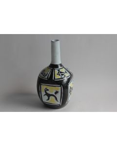 Pied de lampe vase céramique ALLIX Vallauris