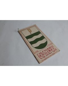 Calendrier héraldique vaudois 1918