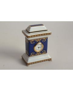 VERSACE Pendulette porcelaine Blue Medusa Rosenthal