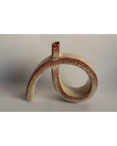 Vase sculpture céramique Roberto Rigon Bertoncello 884 Italie 1960/70