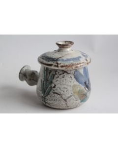 Gustave REYNAUD Pot à condiments céramique Le Mûrier Vallauris
