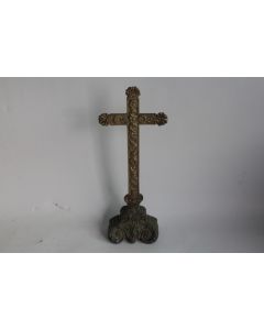 Croix bronze XIXe siècle