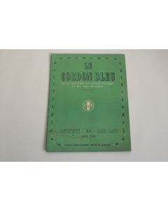 Le Cordon Bleu Revue illustrée cuisine n°33 année 1949