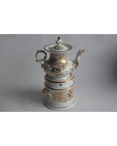 Tisanière porcelaine XIXe siècle