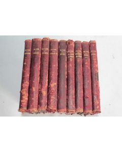 Lot de 9 volumes de Voltaire 1830-1840