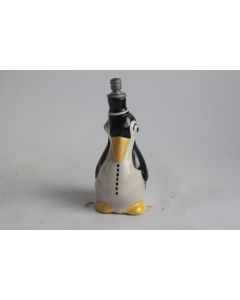 Flacon à parfum stilligoutte Pingouin céramique St Uze