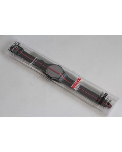 SWATCH Montre Swatch 360 Rouge sur Blackout GZ119 1991 ed limitée