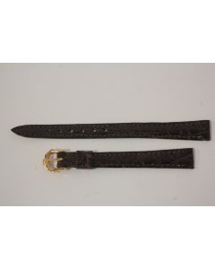 RAYMOND WEIL Bracelet pour montre croco marron 11 mm