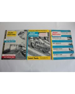 Magazines Model Railroader année 1955 trains miniatures