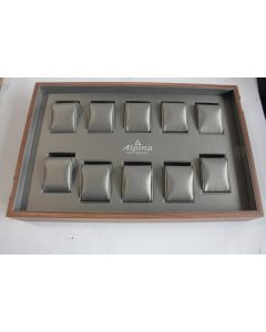 ALPINA Plateau présentoir pour 10 montres