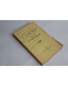 Réponse de M. Henry Bordeaux Georges Duhamel 1936