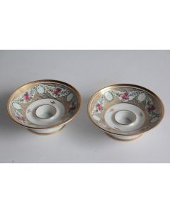 Bougeoirs porcelaine Hutschenreuther Allemagne