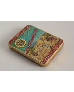 Boîte à Cigarettes tôle K.K. Tabak-Regie Nil Cigarretten Autriche
