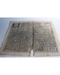 Carte Helvetiae Rhetiae & Valesiae Johannes Janssonius Suisse