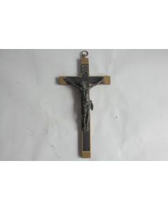 Christ sur croix bronze