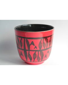 Cache pot céramique Elchinger vintage 1950