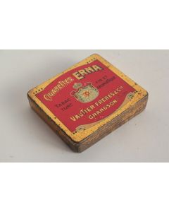 Boîte à Cigarettes tôle Erna Vautier Frères Cie Tabac Turc