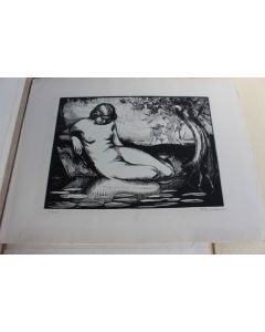 Pierre-Eugène Vibert Portfolio Harmonies Art déco 1931 Femmes Faunes