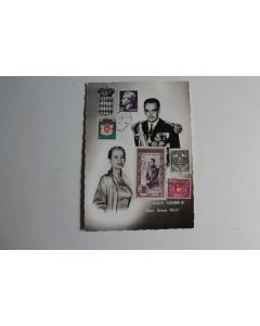 Carte Maximum Monaco Rainer III FDC 1954