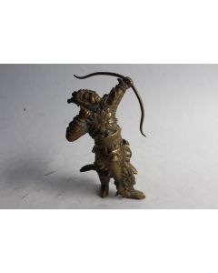 Ancien bronze guerrier archer Chinois