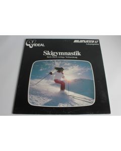 Laserdisc PAL Skigymnastik  Vorbereitung Bildplatte 1982