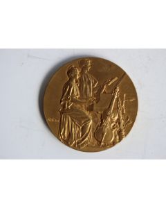 Médaille Association polymathique Bois-Colombes Art musique 1923