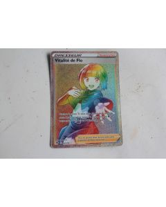 Carte Pokémon Vitalité de Flo Full art carte secrète 202/189