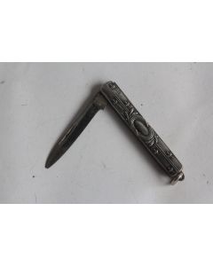 Ancien Couteau de poche argent