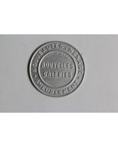 Timbre 5 c Monnaie de nécessité Nouvelles Galeries