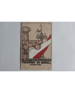 CPA Suisse Basel Eidgenoessisches Turnfest 1912