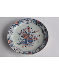 Assiette faïence Delft XVIIIe siècle