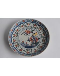 Assiette faïence Delft XVIIIe siècle