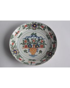 Assiette faïence Delft XVIIIe siècle