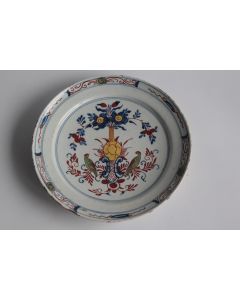Assiette faïence Delft XVIIIe siècle