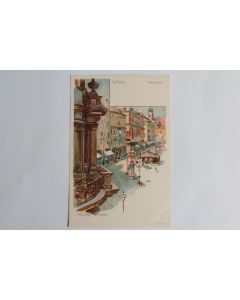 CPA illustrée Wien Graben Vienne Autriche
