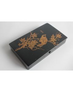 Boîte laquée Oiseau Napoléon III