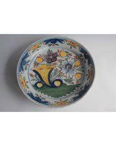 Plat faïence Delft XVIIIe siècle