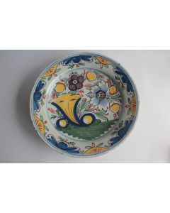 Plat faïence Delft XVIIIe siècle