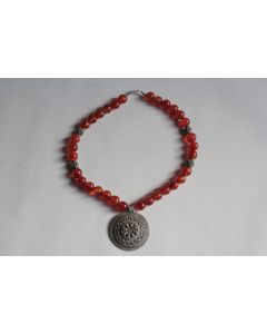 Collier Pendentif ethnique argent Oman