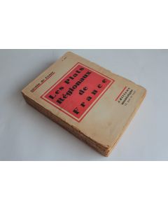 Livre Plats régionaux de France Austin de Croze 1928