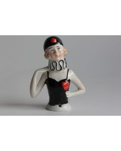 Demi figurine porcelaine Colombine