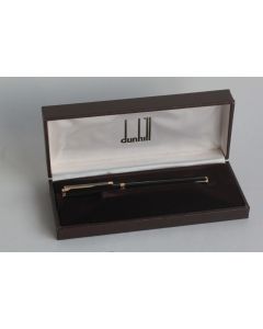 DUNHILL Stylo Plume Gemline Laque noire plume or