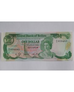 Billet 1 Dollar Belize 1986 pr. neuf